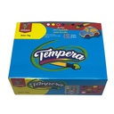 Témpera x12, 18ml con pincel, en caja