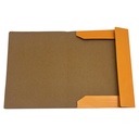 Carpeta A4 de cartón con elástico, PACK x12, varios colores