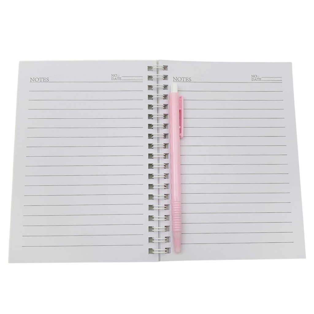 Libreta 40 hojas, con lapicera, varios diseños sirenas