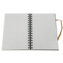 Libreta con espiral 100 hojas, varios diseños