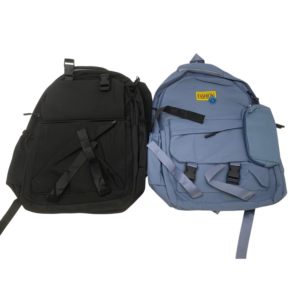 Mochila infantil, con cartuchera 1 bolsillo frontal, varios diseños