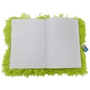 Libreta tapa peluche, 80 hojas, varios diseños