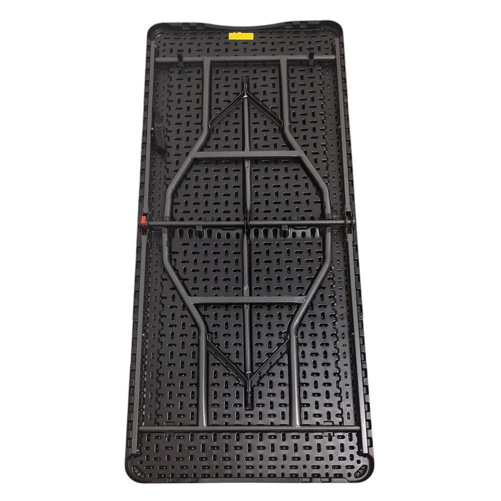 Mesa de PVC y hierro, patas plegables, Berlina Home