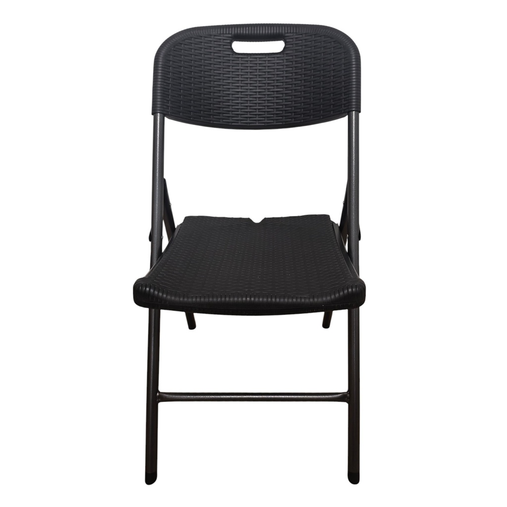 Silla plegable Berlina Home, de PVC y hierro