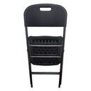 Silla plegable Berlina Home, de PVC y hierro