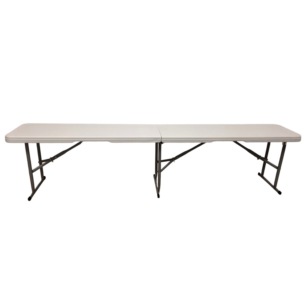 Banco plegable Berlina Home, de PVC y hierro