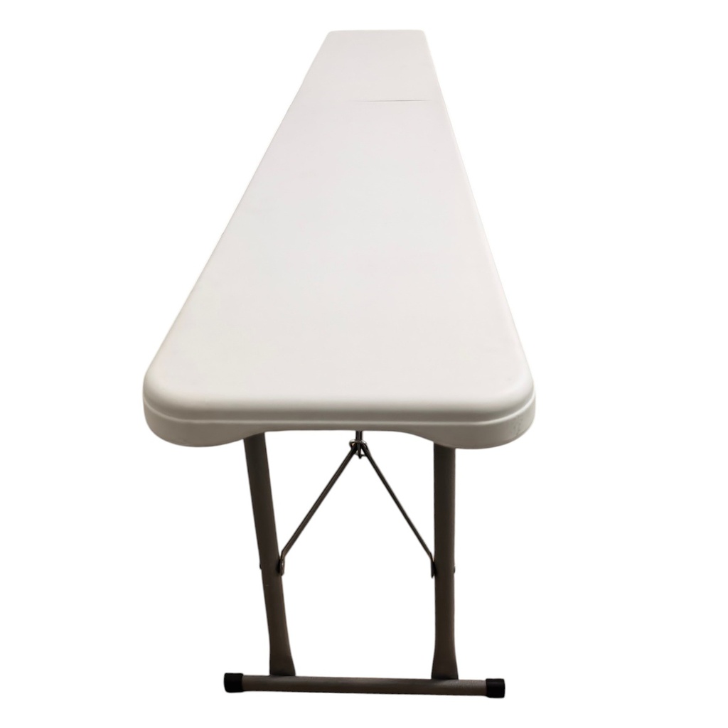 Banco plegable Berlina Home, de PVC y hierro