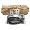 Carpa inflable, 4 personas con ventanas, en sobre