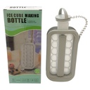 Cubetera de plástico, botella, en caja