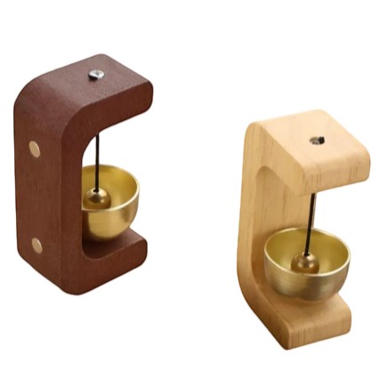 Timbre cuenco de metal para amurar en puerta