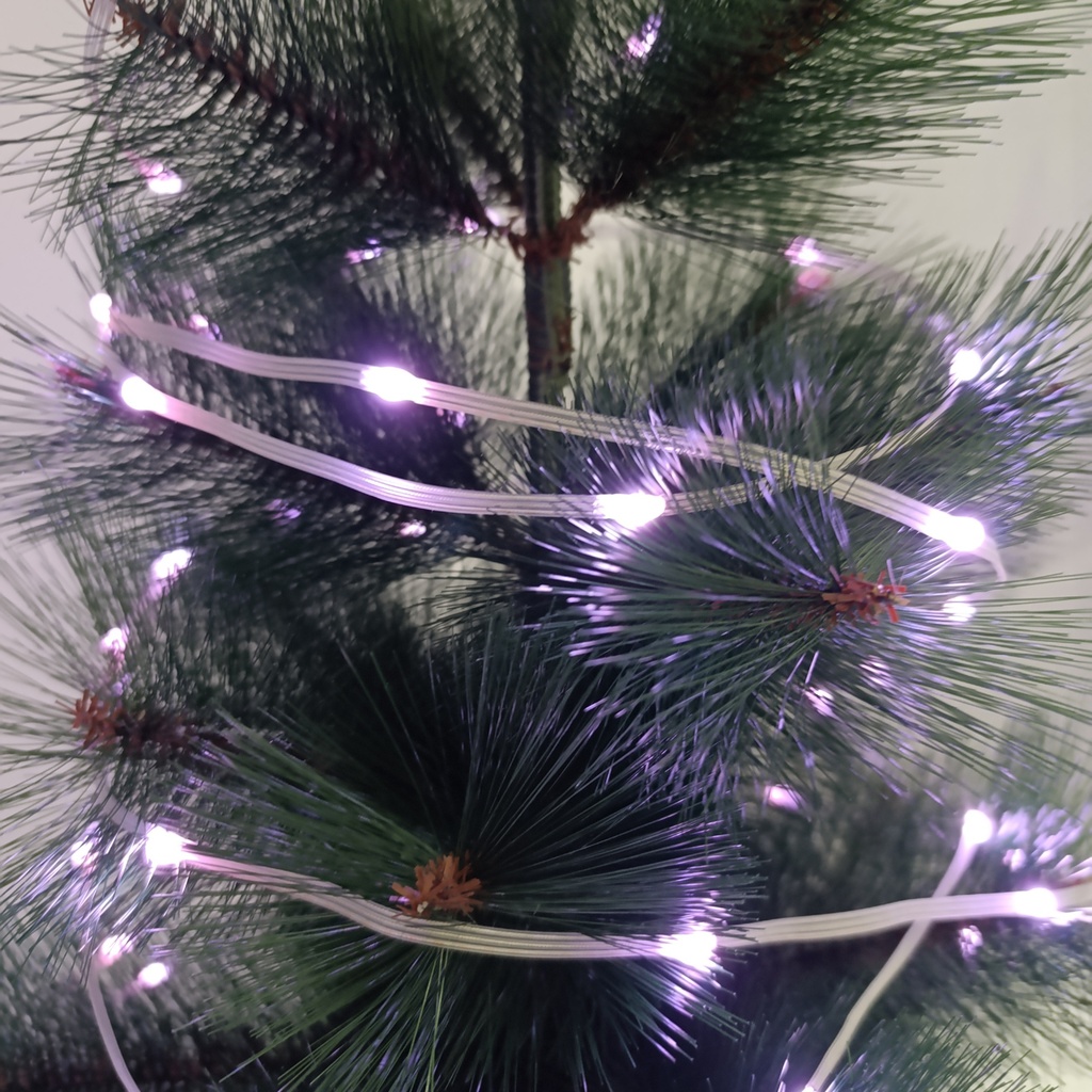 Cinta tira de luces RGB led, 10m, con bluetooth USB, en caja