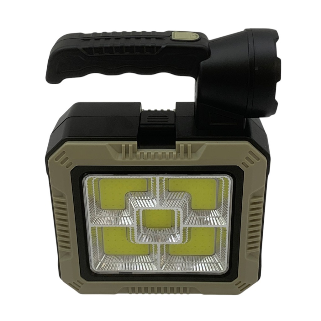 Linterna 1 led, recargable, con herramientas, en caja
