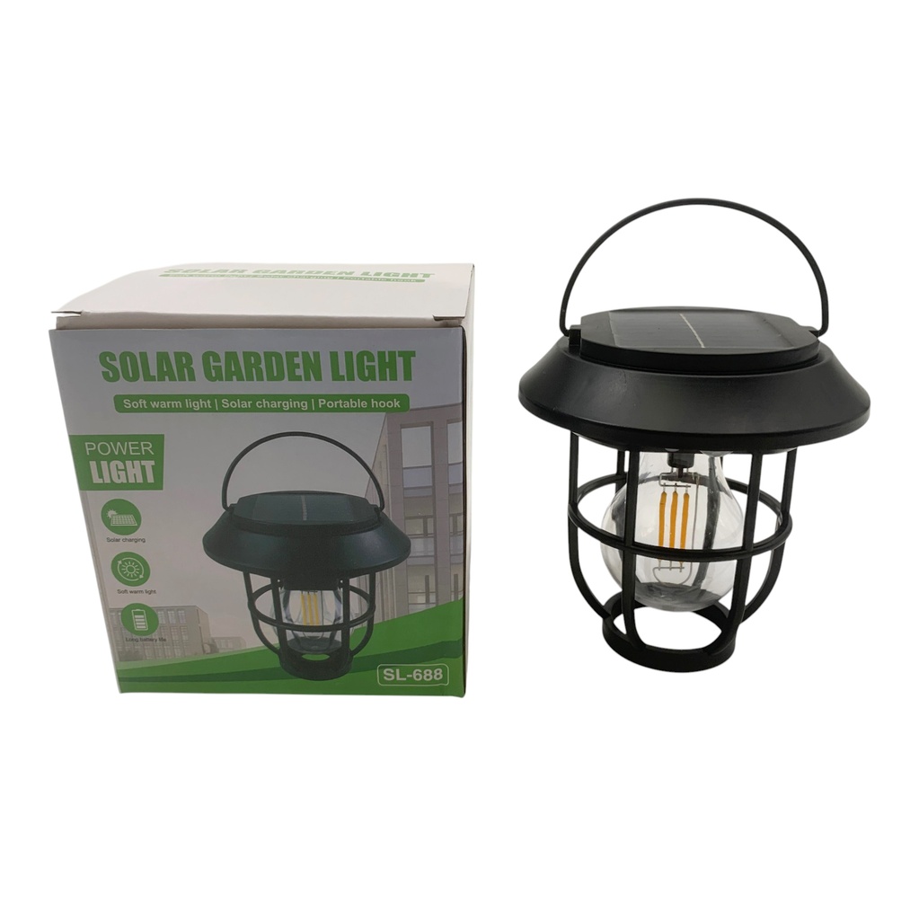 Farol recarga solar, en caja