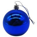 Bolas navideñas x6, 5cm lisas surtidas, en bolsa
