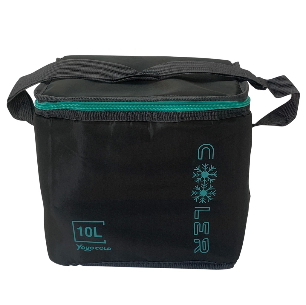 Conservadora bolso de poliéster, 10L, aislante térmico, con cierre