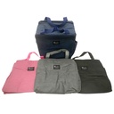 Bolso lunchera de poliéster, aislante térmico, con asa y correa, varios colores