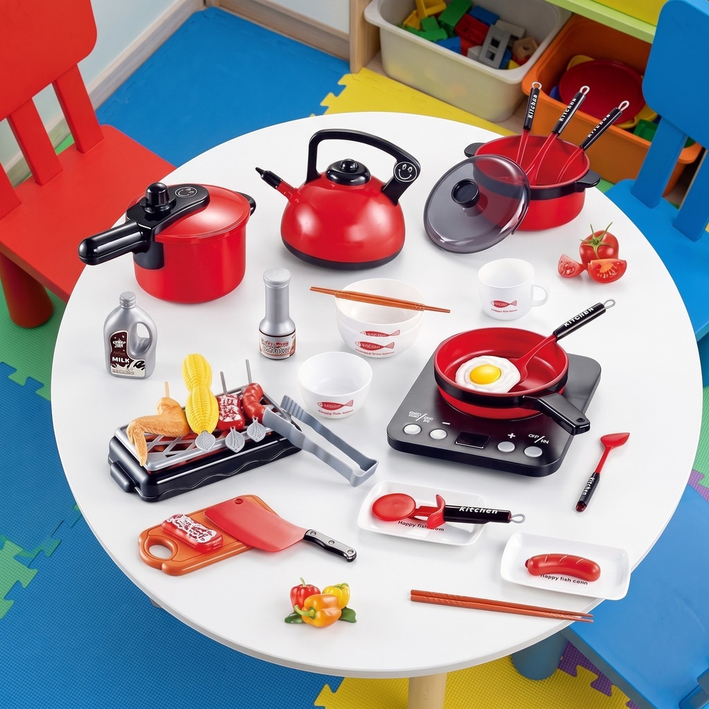 Set de cocina 36 piezas, 3AA, en caja