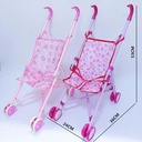 Coche para muñeca de metal, en bolsa, varios colores
