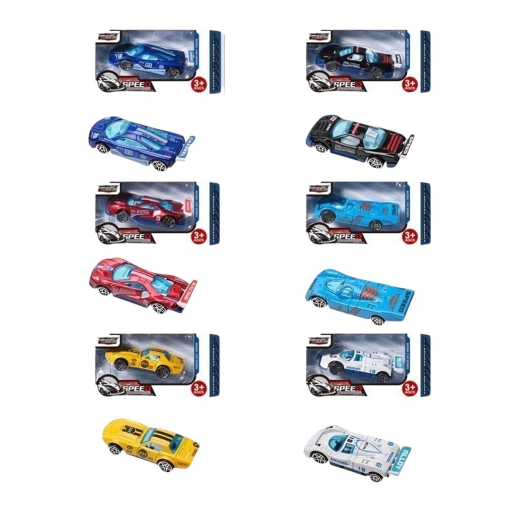Auto de colección, de metal, en caja CAJAx24