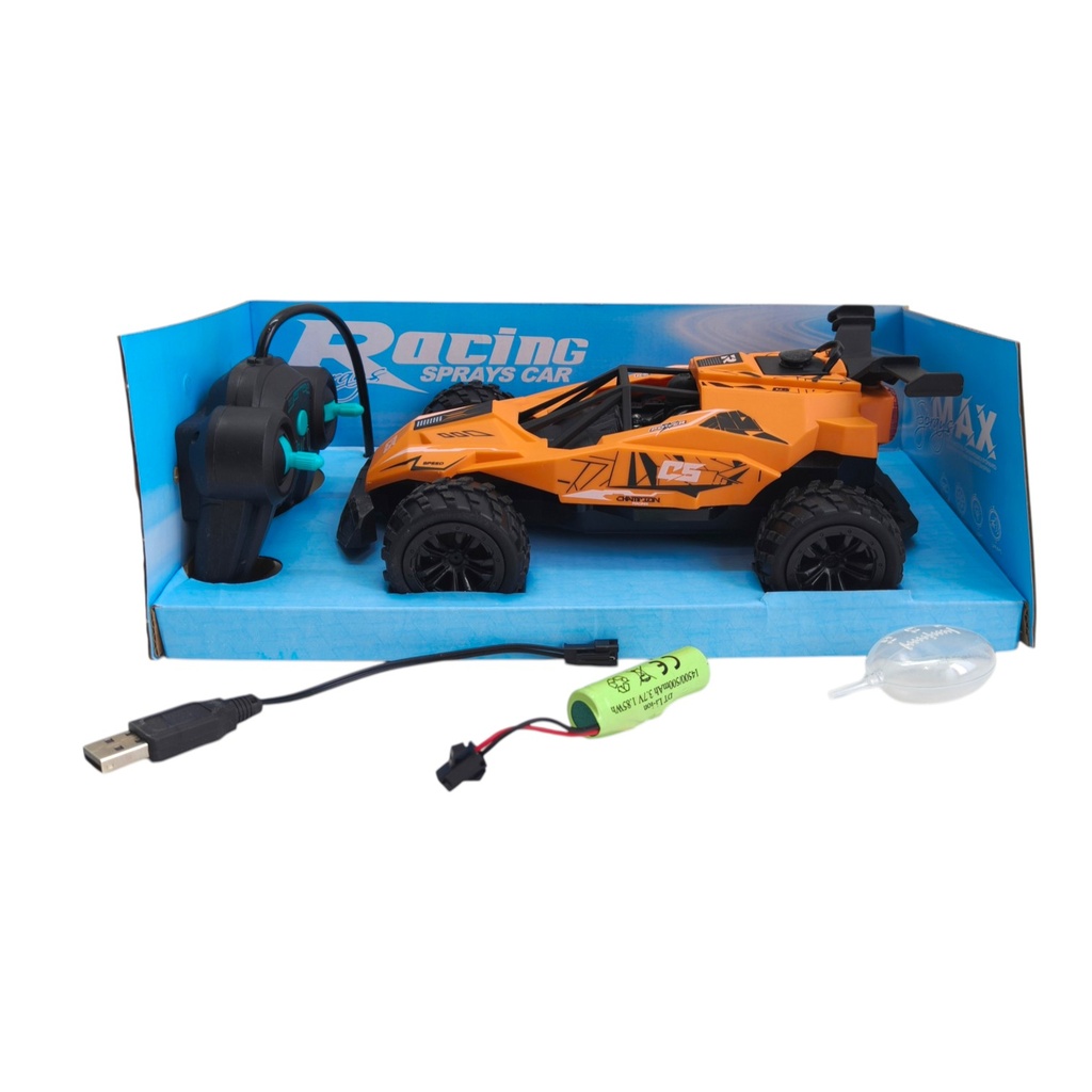 Auto con control remoto, de carreras, en caja, varios colores