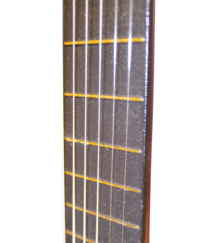Guitarra de madera clásica, chica, en caja