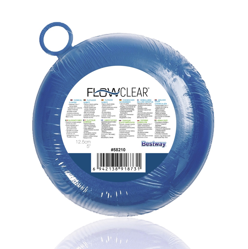 Boya do1ficadora de pastillas de cloro para piscina, Bestway