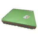 Alfombra de goma EVA x4, varios colores