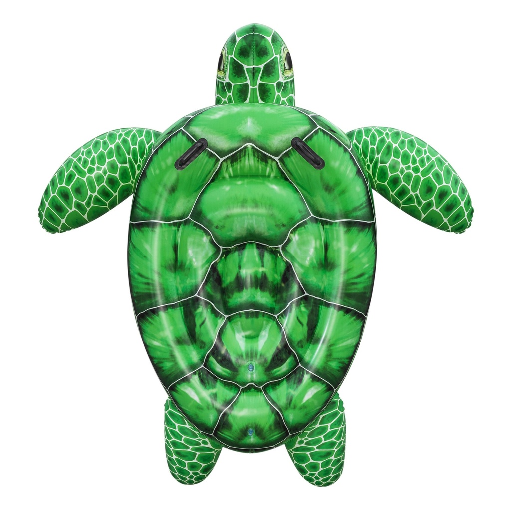 Inflable flotador, tortuga con agarres, Bestway en caja