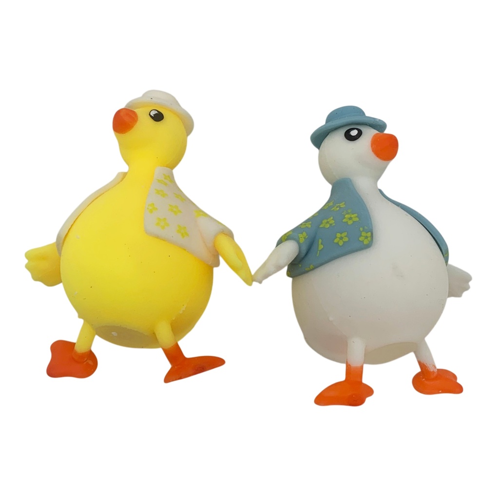 Juguete antiestrés soft pato, CAJA x24