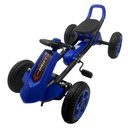 Auto kart a pedal, ruedas de goma, varios colores