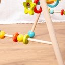 Gimnasio, arco con móviles, de madera, en caja