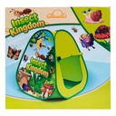 Casita carpa para niños, autoarmable, diseño insectos, de PVC, en caja