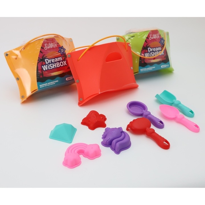 Juego para playa, bolso, 9 piezas