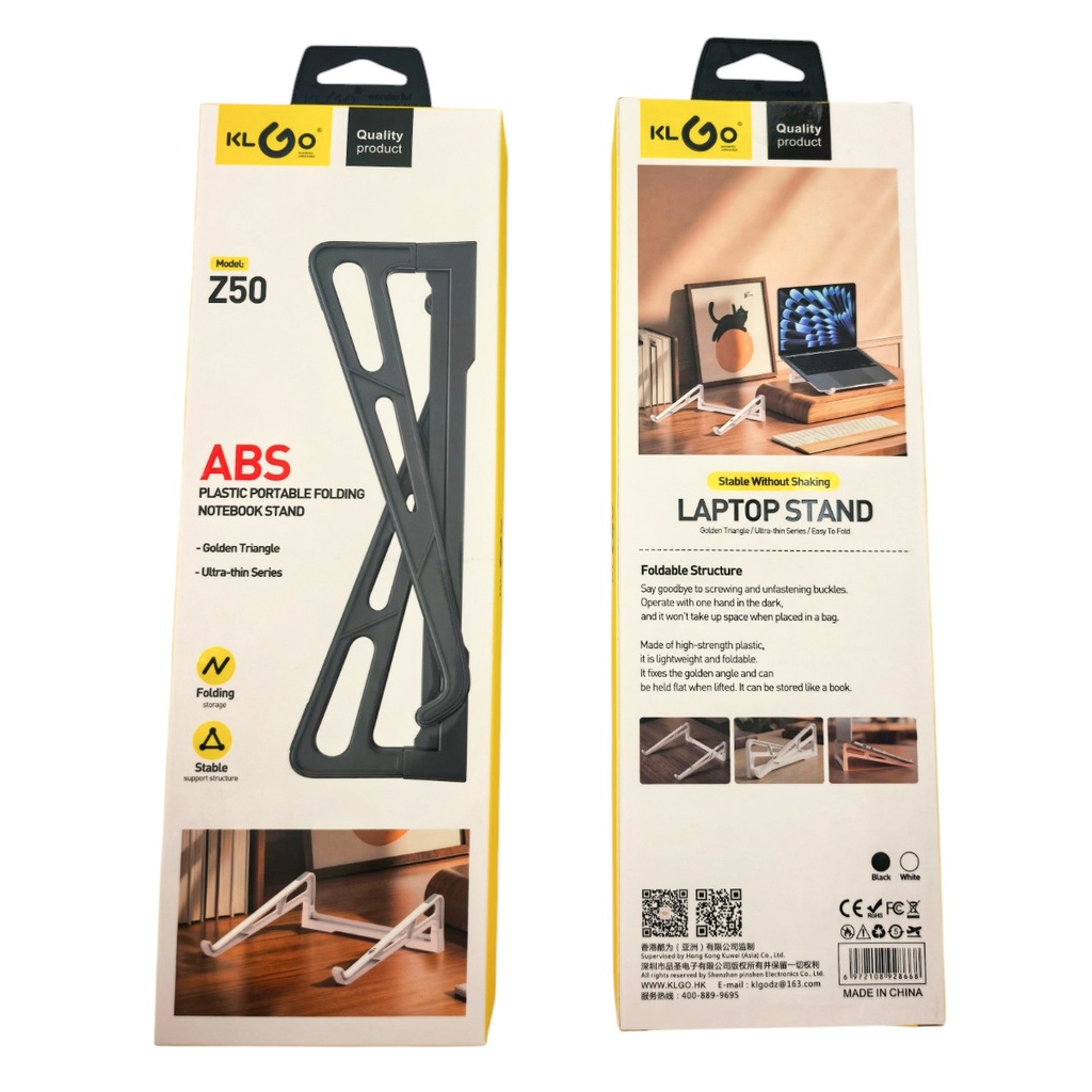 Soporte para notebook KLGO, en caja