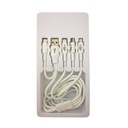 Cable de carga multiple 3 en 2 con doble entrada, KLGO en caja