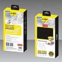 Cable de carga multiple 3 en 2 con doble entrada, KLGO en caja