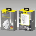 Cargador con cable USB-C, KLGO en caja