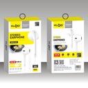 Auriculares con cable con salida C, KLGO en caja