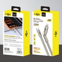 Cable USB 2en1 lightning y tipo C KLGO, en caja