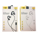 Auriculares con cable con salida C, KLGO en caja