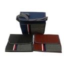 Bolso lunchera de poliéster, aislante térmico, con asa y correa, varios colores