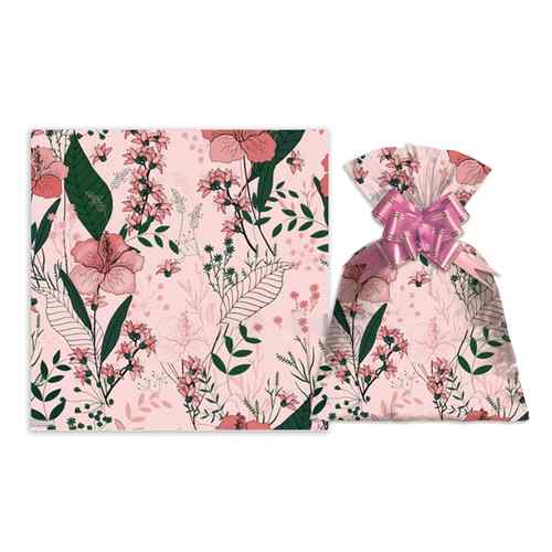 Bolsa de regalo perlado con diseño mediana PACKx50