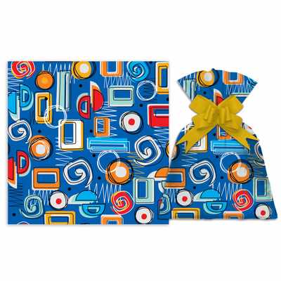 Bolsa de regalo perlado con diseño mediana PACKx50