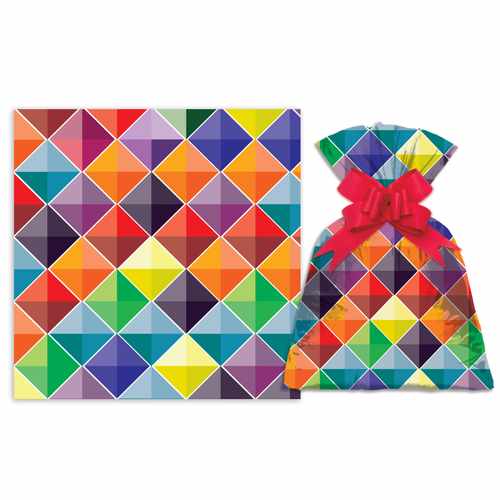 Bolsa de regalo perlado con diseño mediana PACKx50