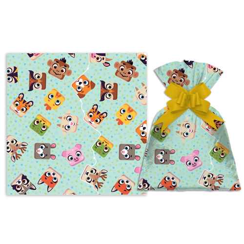 Bolsa de regalo, perlado infantil chico PACKx50