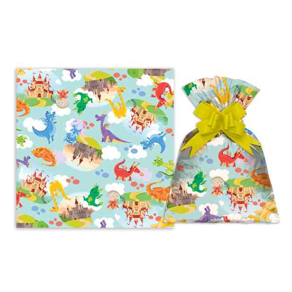 Bolsa de regalo, perlado infantil chico PACKx50
