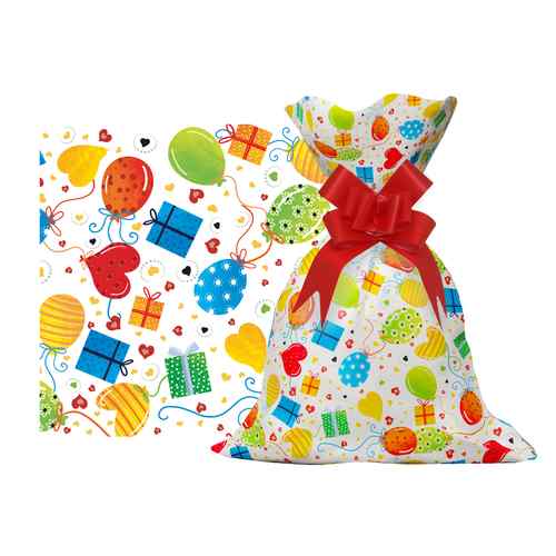 Bolsa de regalo perlado infantil mediano PACKx50
