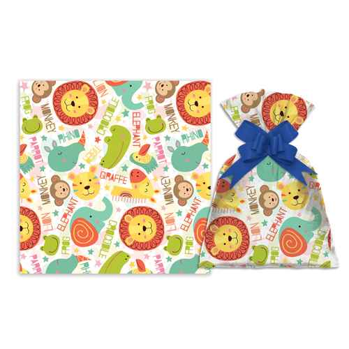 [G3164D] Bolsa de regalo perlado infantil mediano PACKx50
