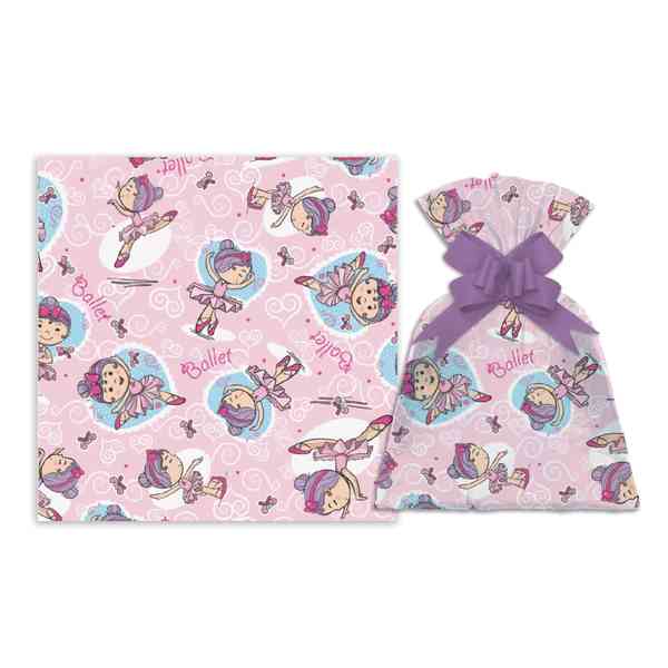Bolsa de regalo perlado infantil mediano PACKx50