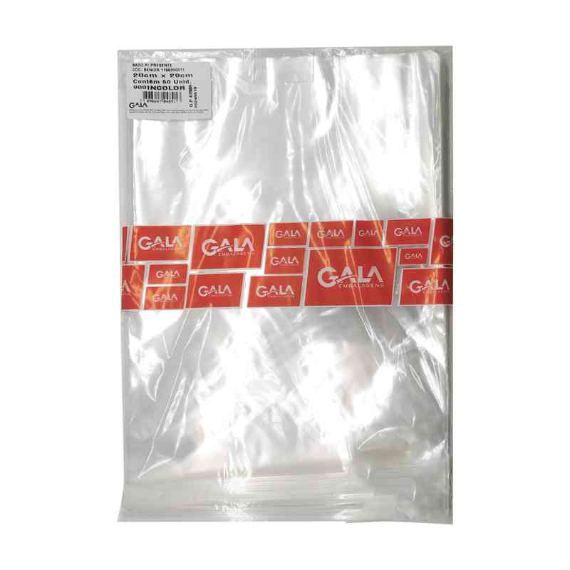 Bolsa de regalo transparente, chica PACKx50